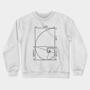 The Golden Spiral Crewneck Sweatshirt